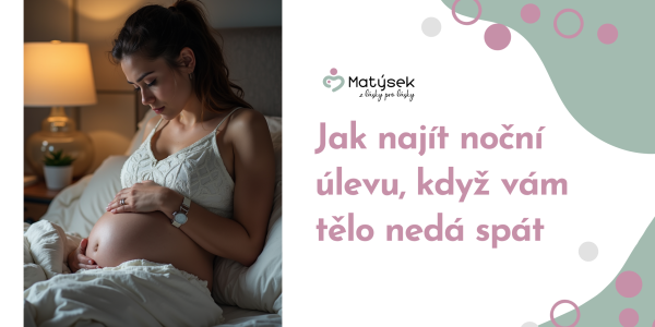 Nespavost v těhotenství: Jak překonat nepohodlí a najít úlevu v nočních hodinách