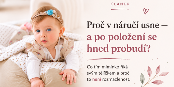Proč je Pelíškován® tak důležité? Cesta k hlubokému uvolnění tvého miminka