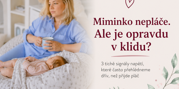 Signály stresu u novorozence: Jak poznat napětí dřív, než přijde křik | Matýsek