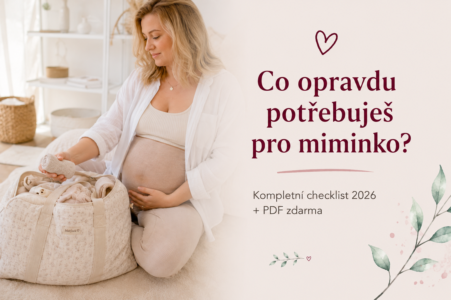 Výbava pro miminko: kompletní checklist 2026